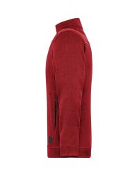 Herren Workwear Knitted Fleece Jacke Solid